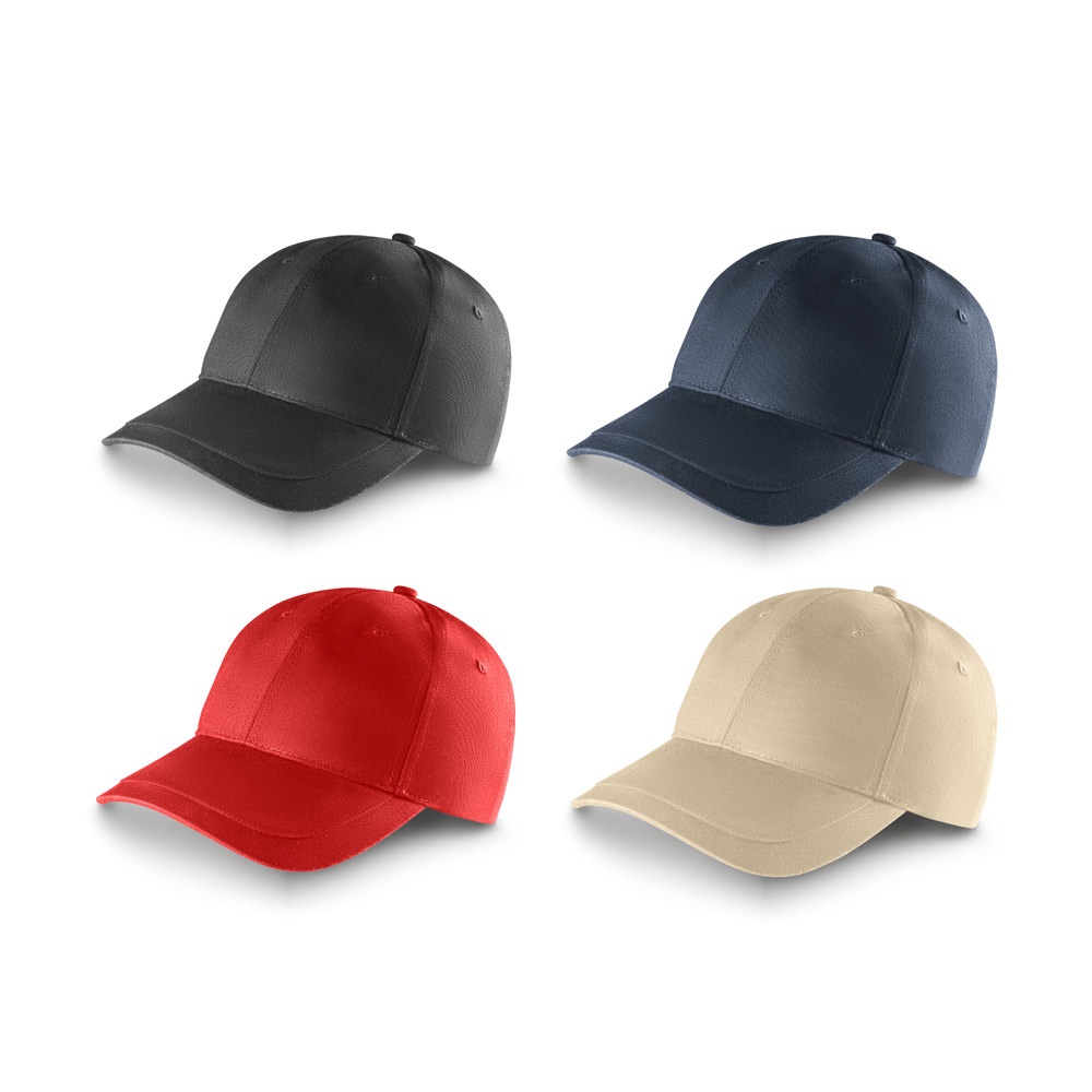 RYAN. Gorra de algodón cepillado (65% reciclado)