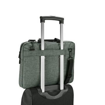 Maletín para portátil SHADES. Maletín para portátil 600D para portátiles de hasta 14". - 113 - Gris