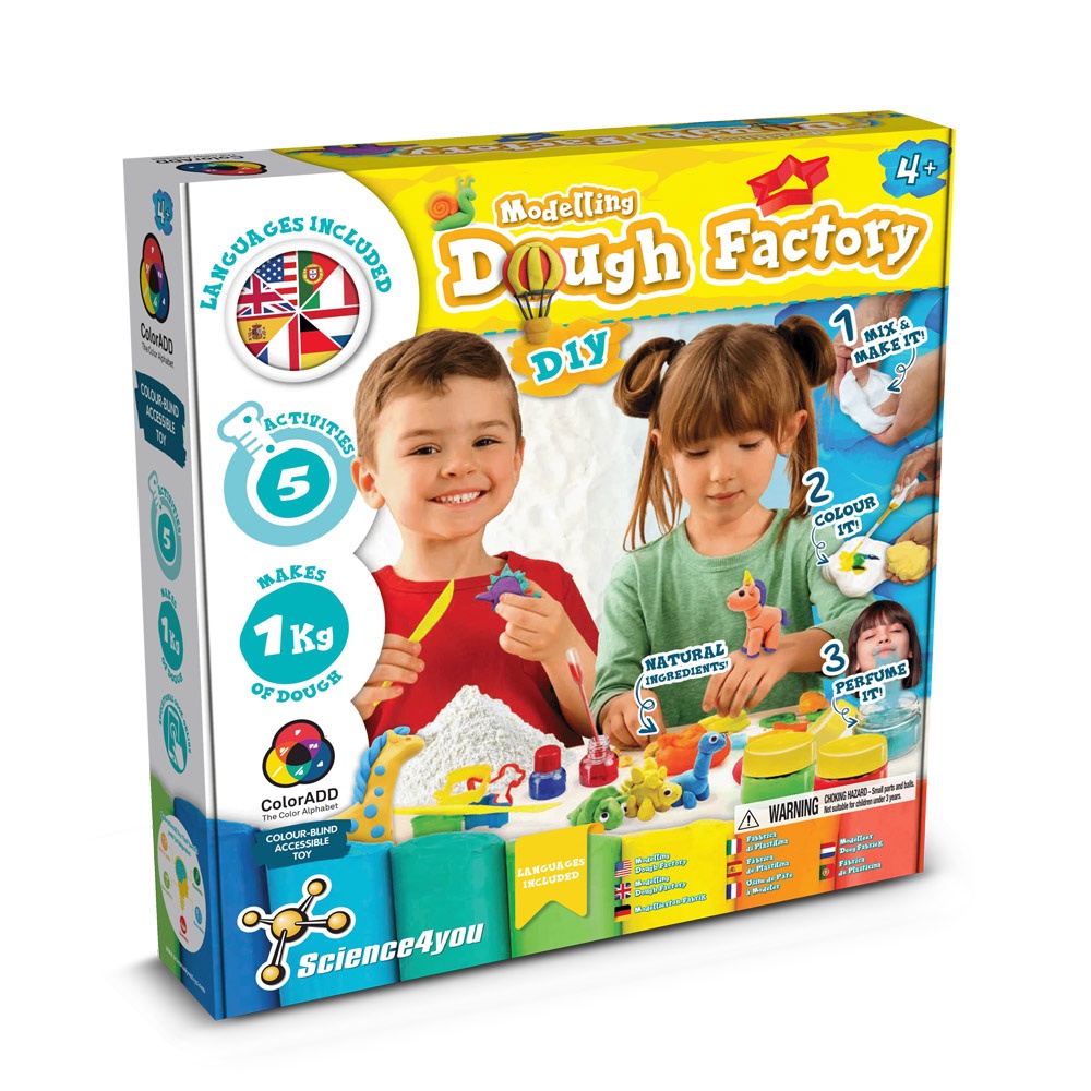 Kit de fábrica de plastilina I. Juego educativo para niños.