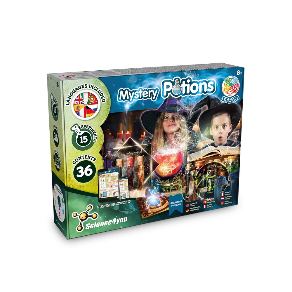 Kit de pociones misteriosas I. Kit educativo para niños.