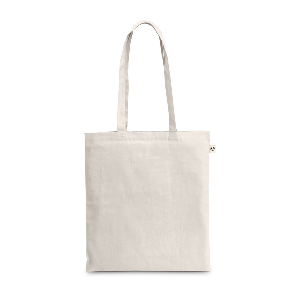 BEJA. Bolso fabricado con algodón 100% reciclado (180 g/m²).