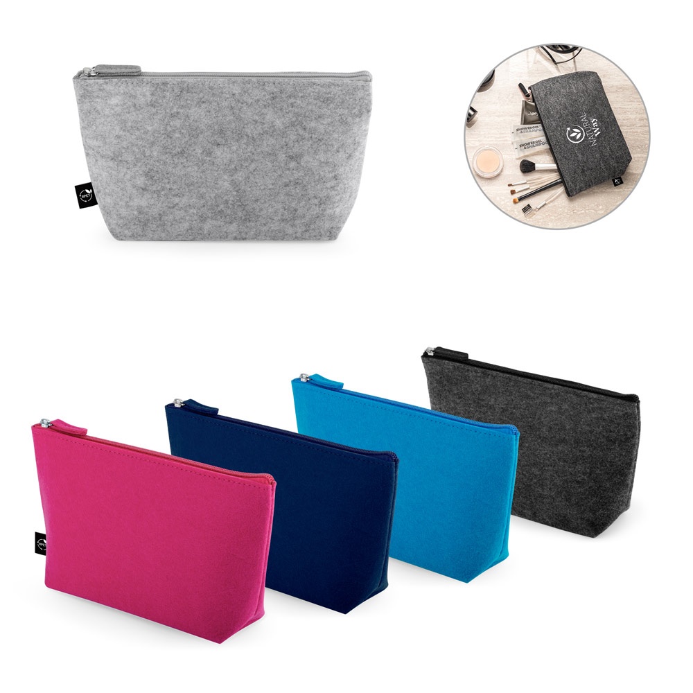 MALLORCA. Bolsa multiusos fabricada en fieltro reciclado (100% rPET).