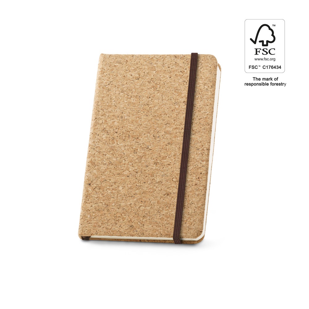 HAWKINS. Cuaderno de corcho de bolsillo con 160 páginas en blanco.