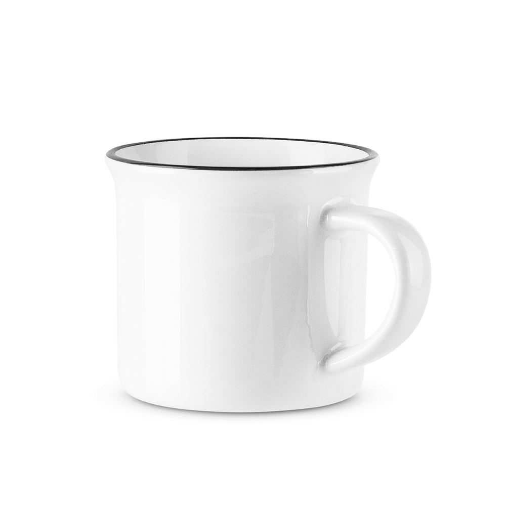 SELDEN. Taza de cerámica apta para sublimación, 280 ml.