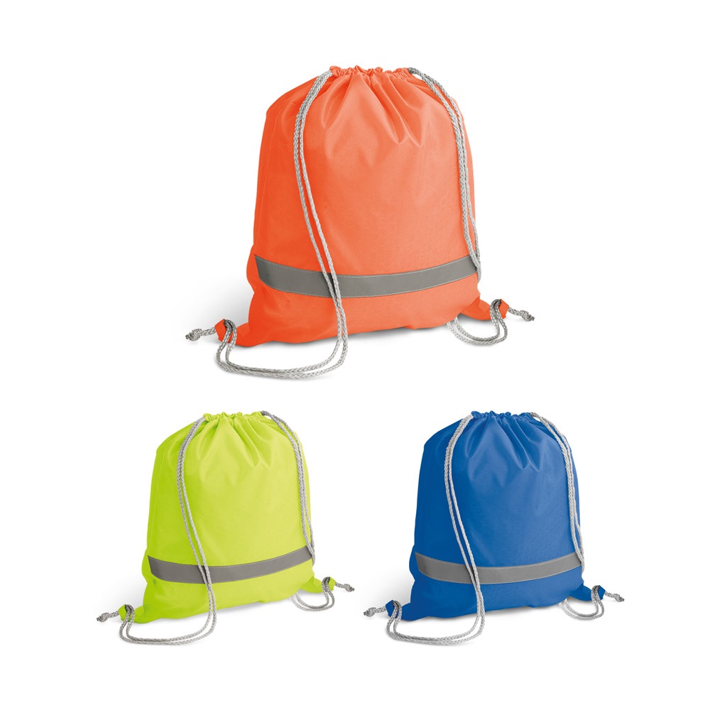 REGLAS. Mochila con cordón ajustable de 210D