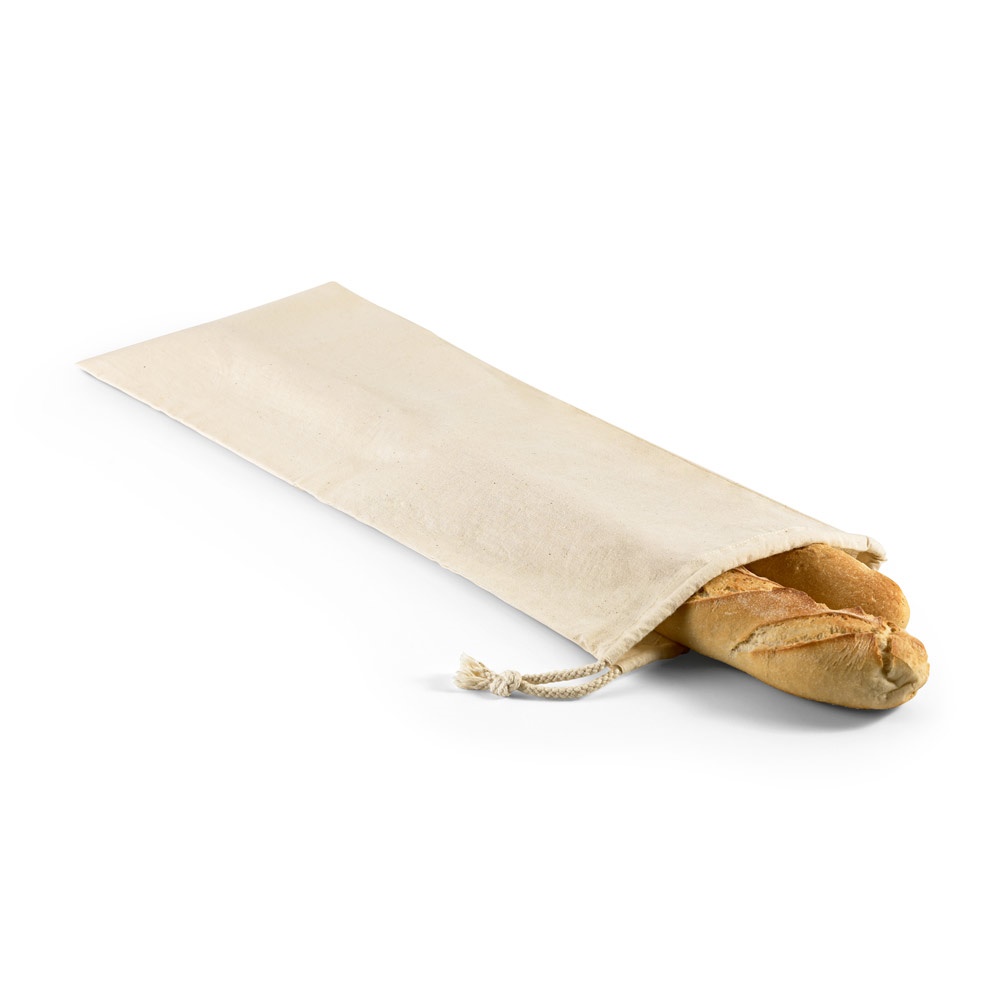 MONCO. Bolsa para pan 100% algodón (100 g/m²)