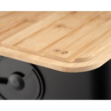 Pan de bistró S. Caja de pan - 103 - Negro