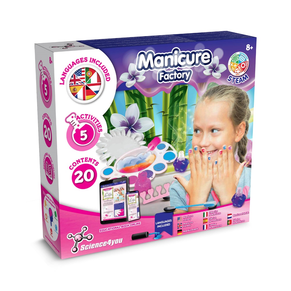 ESTUDIO DE MANICURA. Un estudio de manicura ideal para niños.