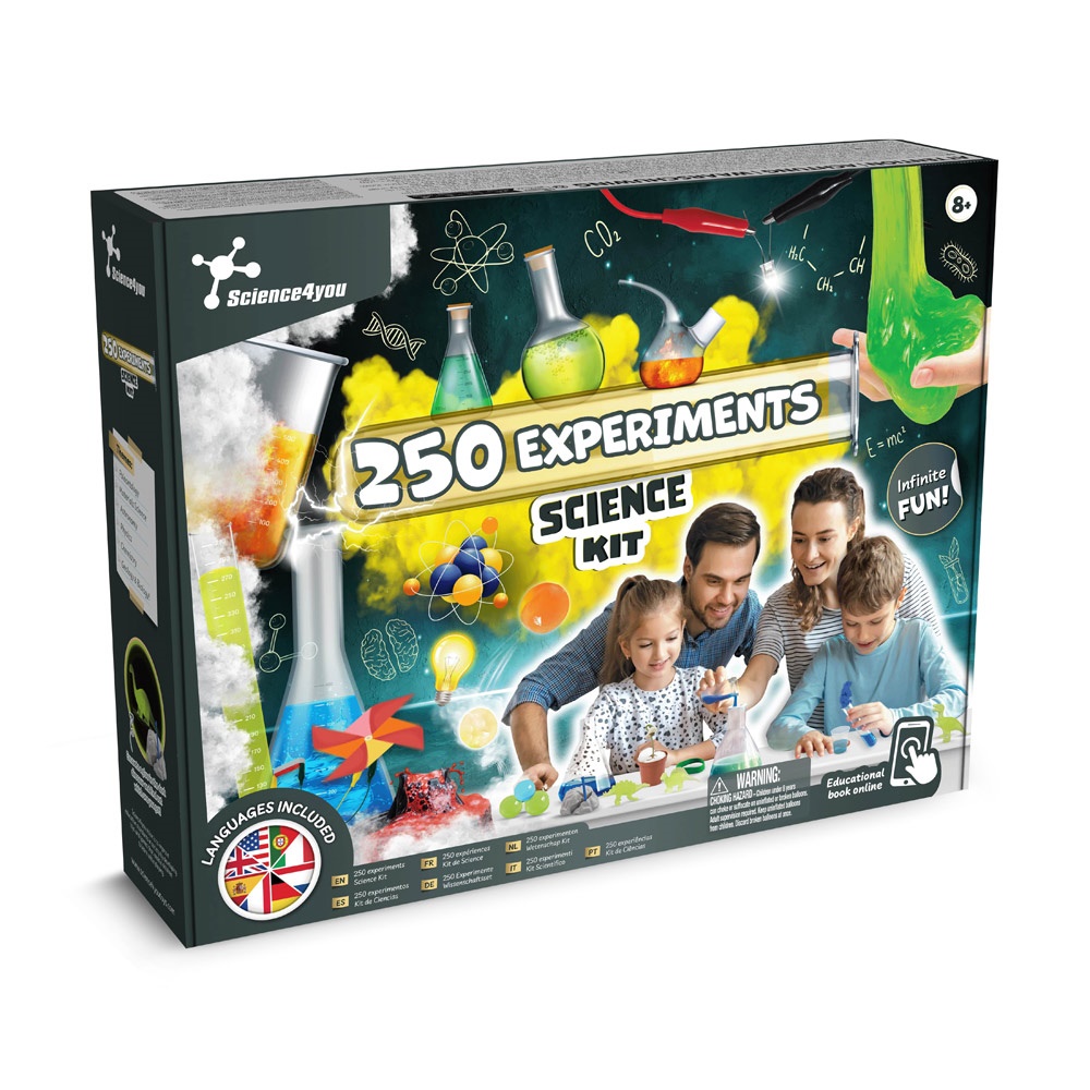 ULTRA KIT 250 EXPERIENCIAS. Juego educativo para niños.