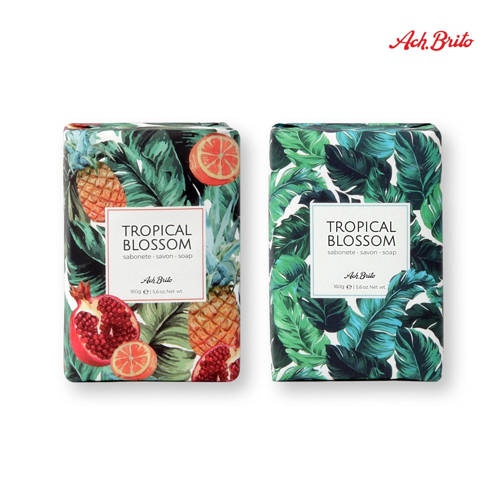 FLOR TROPICAL. Jabones enriquecidos con aceite de oliva (160 g)