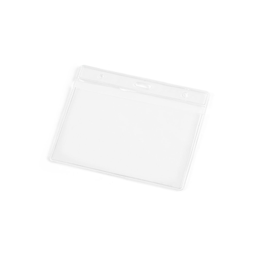 FORSYTH. Portatarjetas de identificación horizontal de PVC.