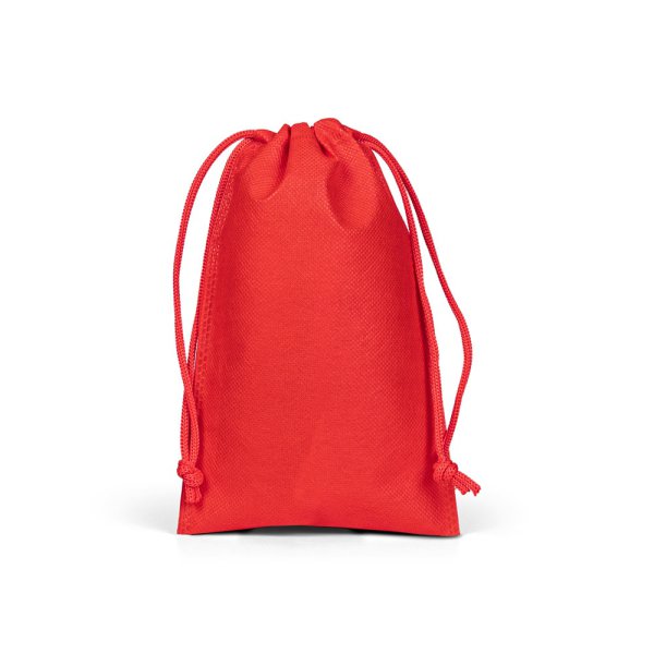 BOLSA DE REGALO S. Bolsa pequeña termosellada de tela no tejida (60 g/m²). - 105 - Rojo