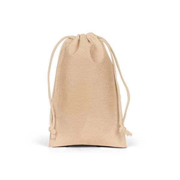 BOLSA DE REGALO S. Bolsa pequeña termosellada de tela no tejida (60 g/m²). - 111 - Marrón claro