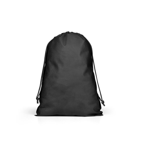 BOLSA DE REGALO L. Bolsa grande de tela no tejida termosellada (60 g/m²) - 103 - Negro