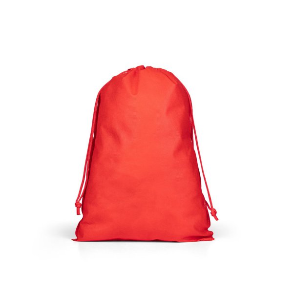 BOLSA DE REGALO L. Bolsa grande de tela no tejida termosellada (60 g/m²) - 105 - Rojo