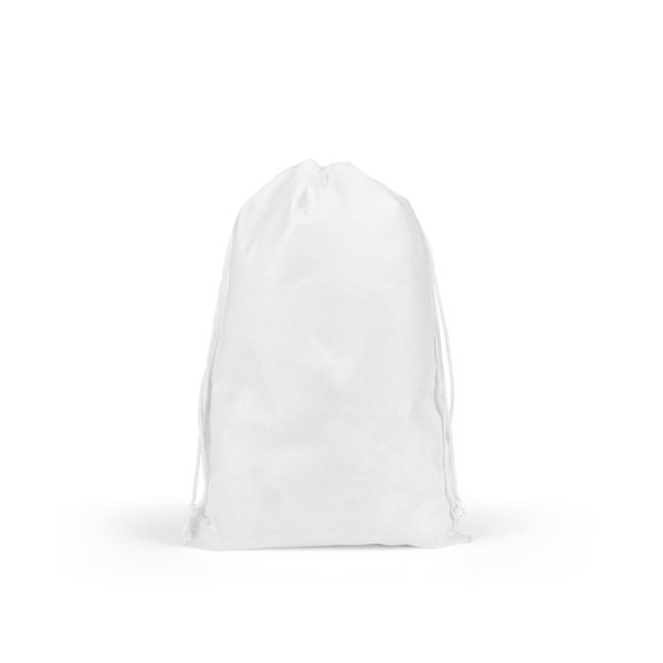 BOLSA DE REGALO L. Bolsa grande de tela no tejida termosellada (60 g/m²) - 106 - Blanco