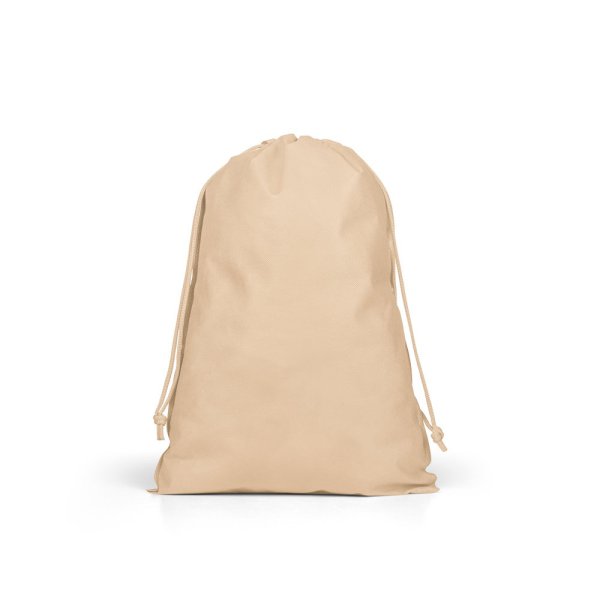 BOLSA DE REGALO L. Bolsa grande de tela no tejida termosellada (60 g/m²) - 111 - Marrón claro
