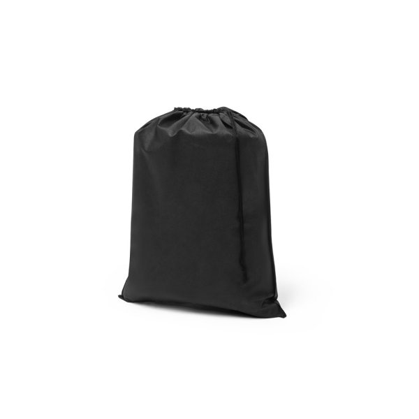 ASTRA. Bolsa de tela con cordón para mochilas (60 g/m²) - 103 - Negro
