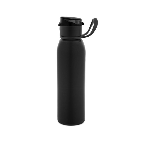 LEMIEUX. Botella de agua deportiva de acero inoxidable (90 % reciclado) 670 ml - 103 - Negro