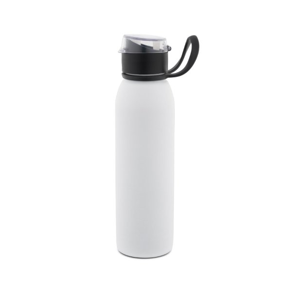 LEMIEUX. Botella de agua deportiva de acero inoxidable (90 % reciclado) 670 ml - 106 - Blanco