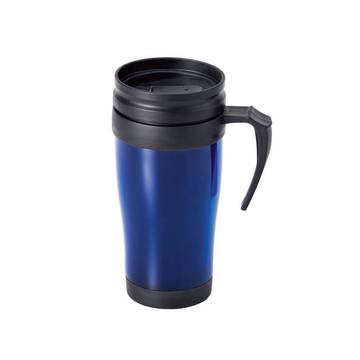 LIVE. Taza de viaje PP de 420 ml - 114 - Azul real