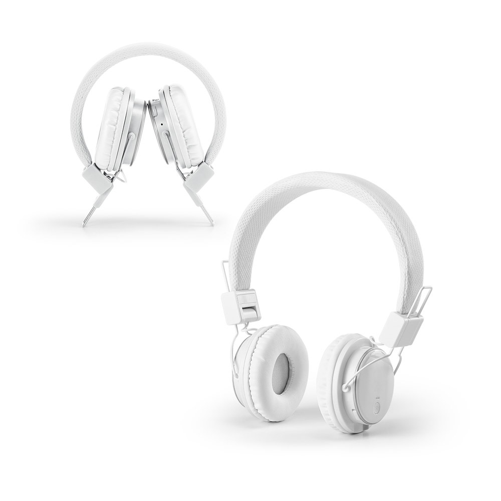 BARON. Auriculares plegables y ajustables de ABS.