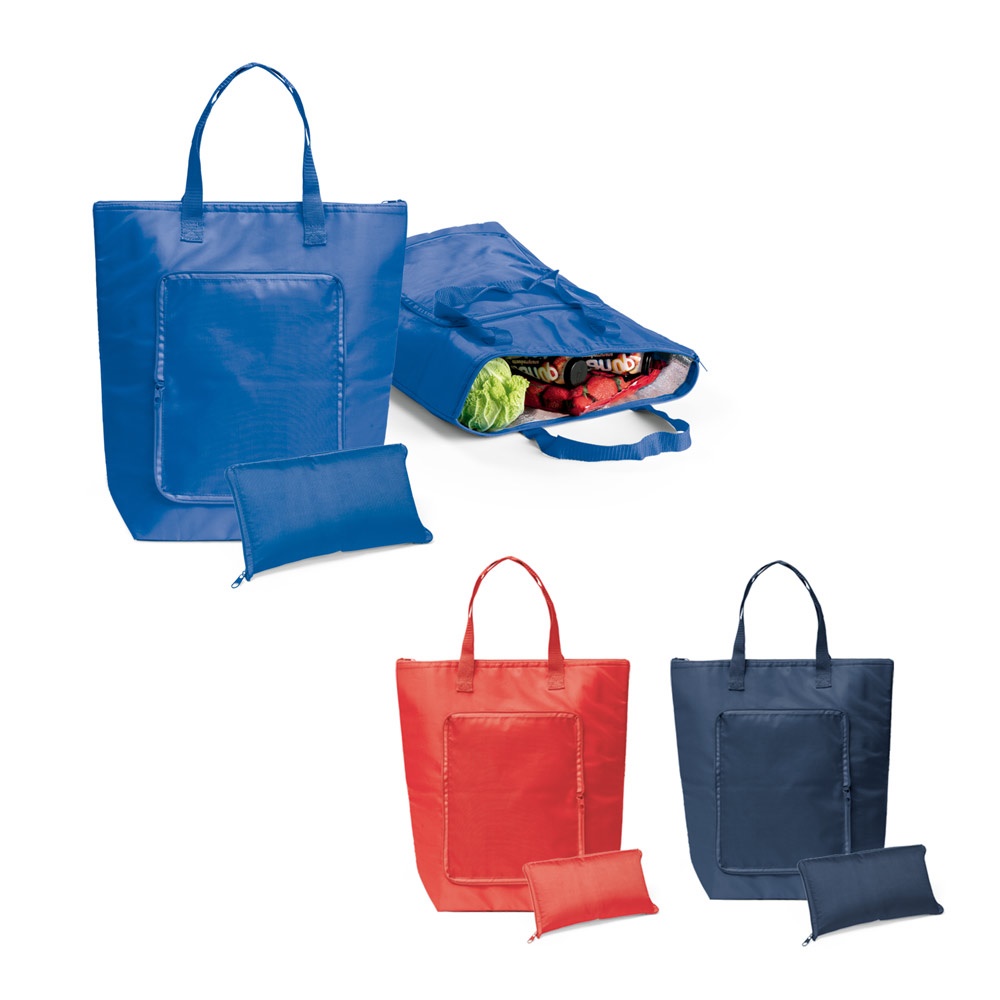 MAYFAIR. Bolsa térmica plegable de poliéster 210D de 15 litros.