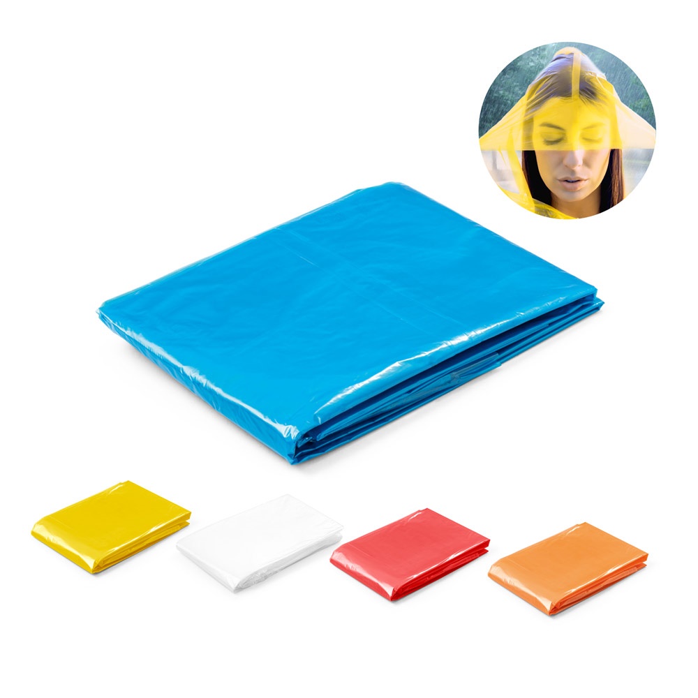 SANDRA. Poncho impermeable