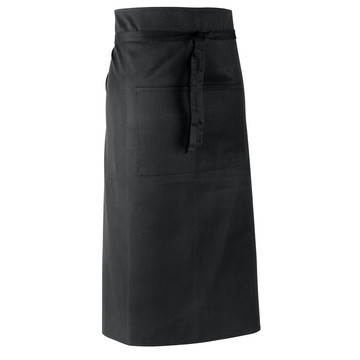 NAEKER. Delantal de bar de algodón y poliéster (145 g/m²) - 103 - Negro