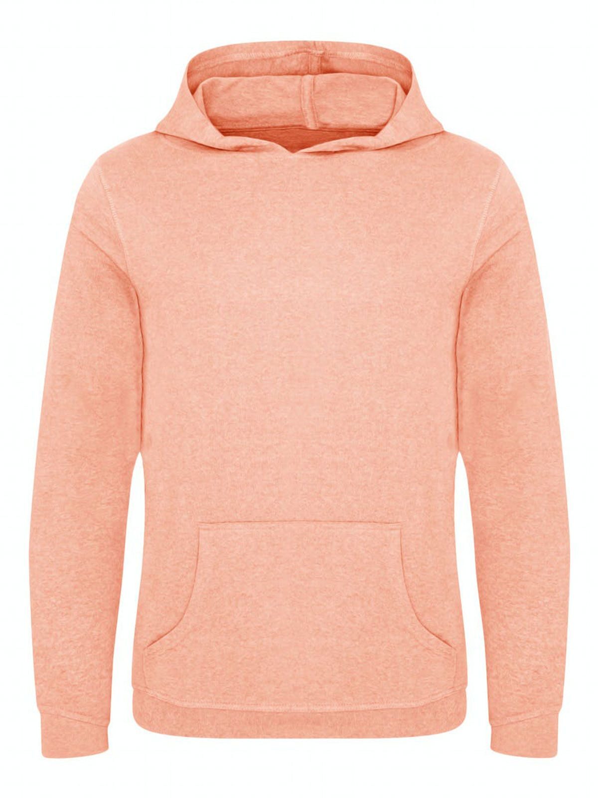 Sudadera con capucha sostenible de Lusaka - STP - MELOCOTÓN SUAVE