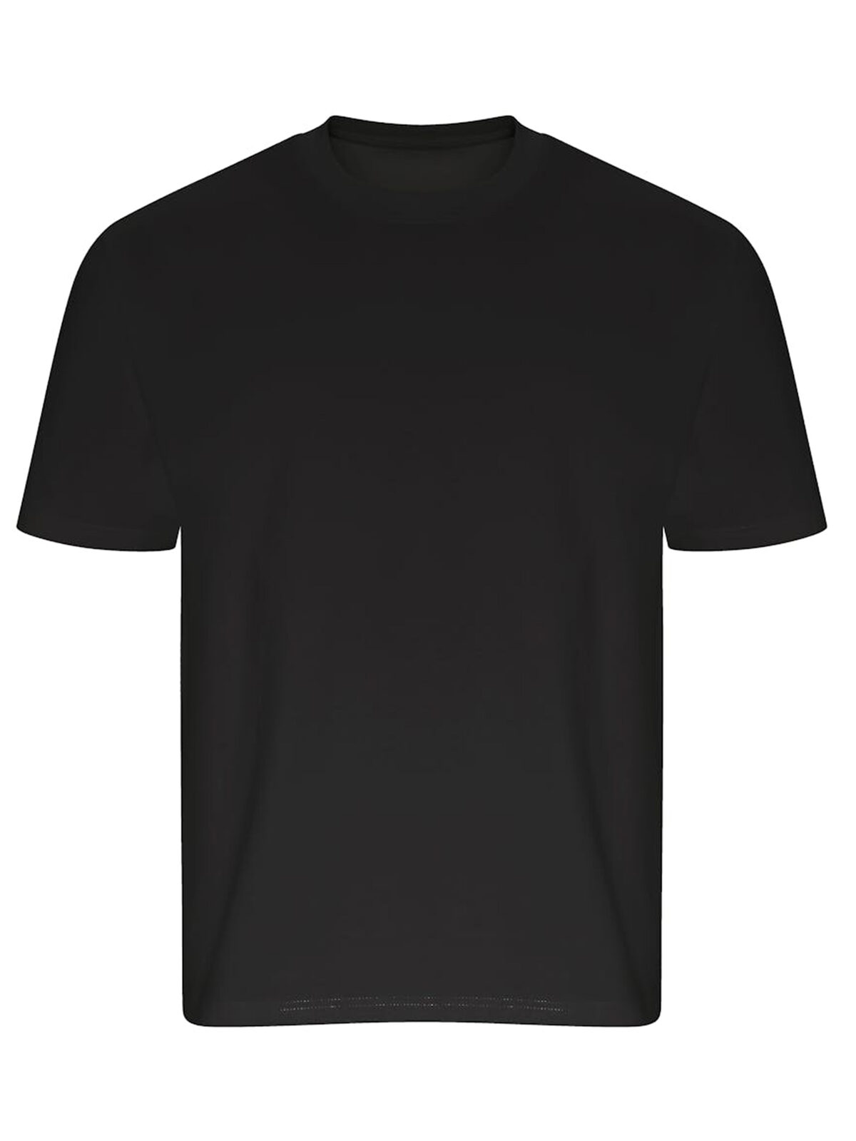 Camiseta extragrande pesada reciclada Arrow - BLK - Negro
