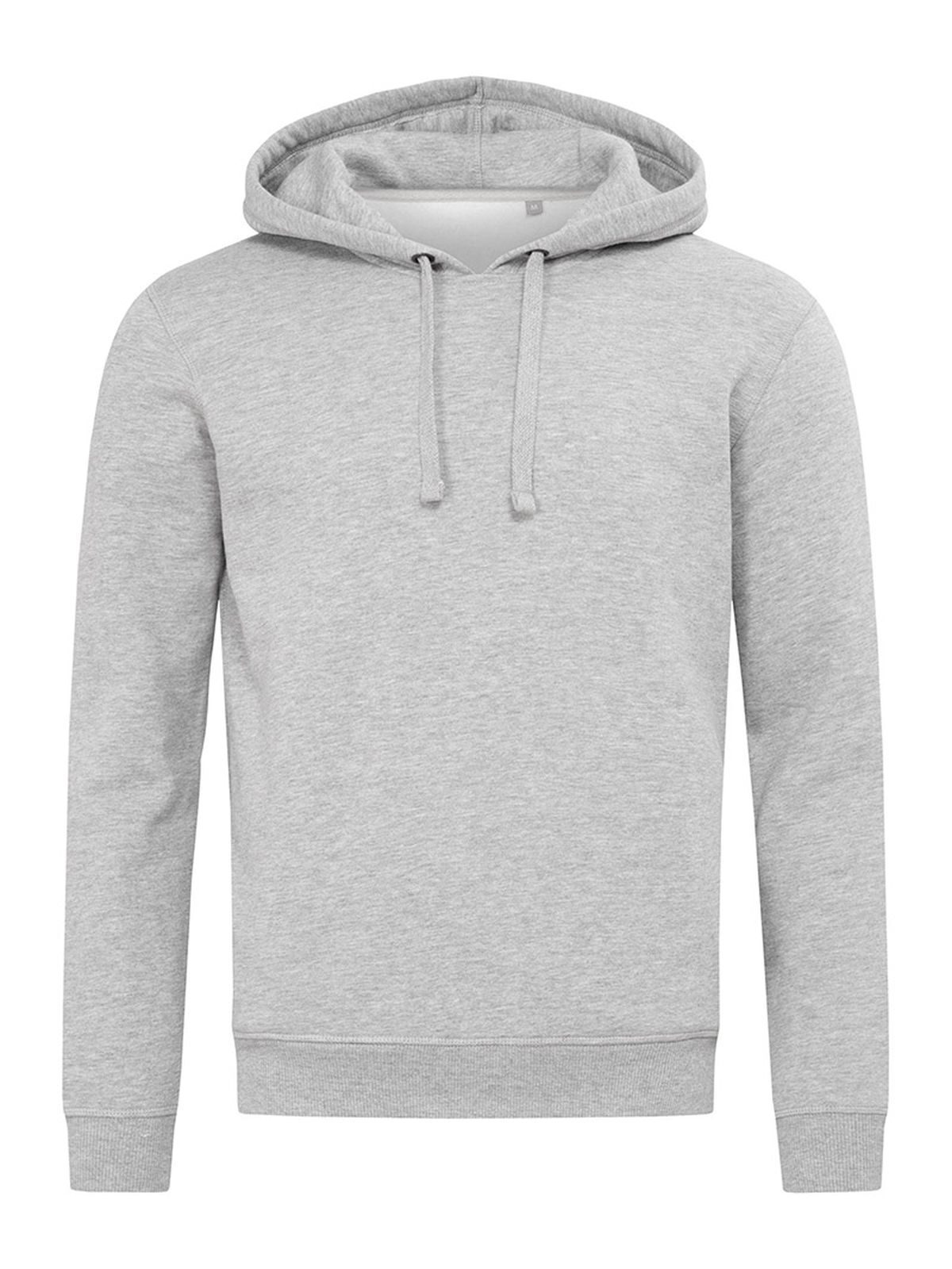 Sudadera con capucha y bolsillo lateral unisex. - GYH - Brezo gris