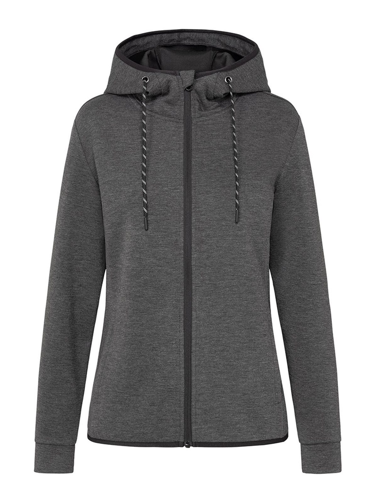 Chaqueta de buceo reciclada para mujer - ANH - Anthra Heather