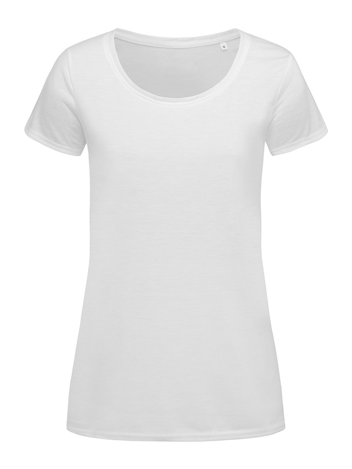 Camiseta de algodón suave para mujer - WHI - LC blanco