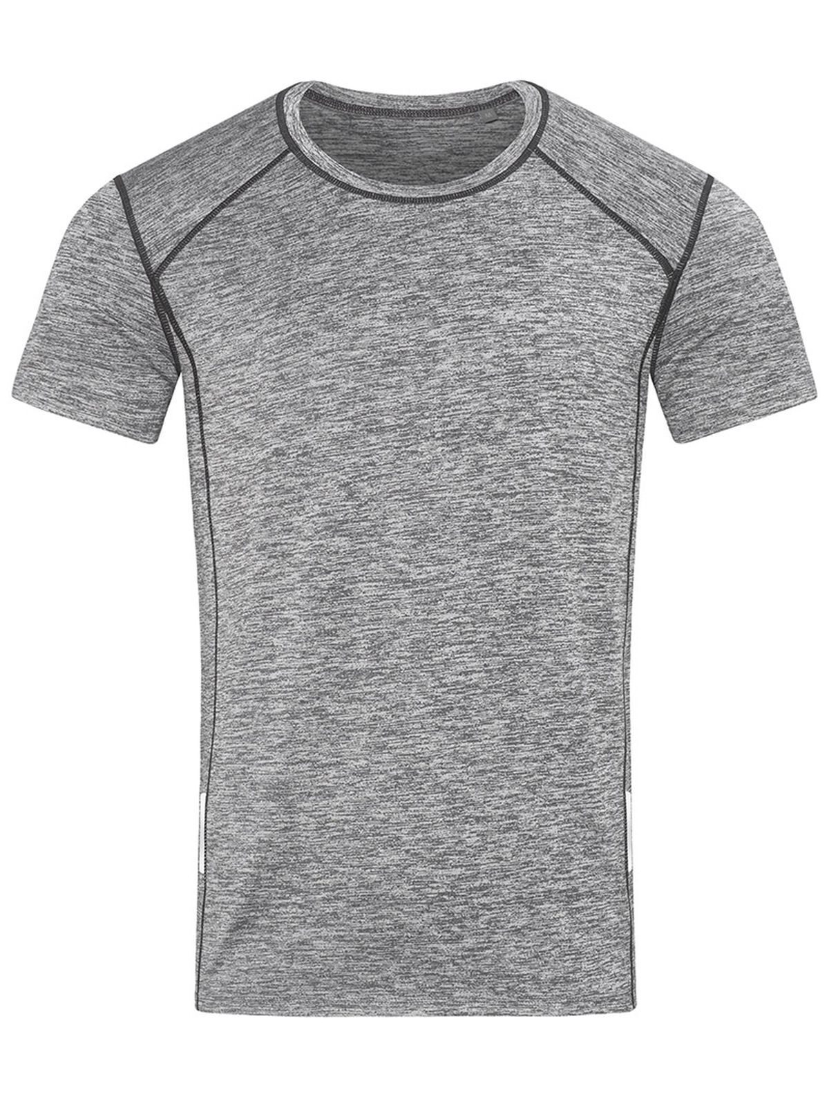 Camiseta deportiva reciclada Reflect para hombre - GYH - Brezo gris