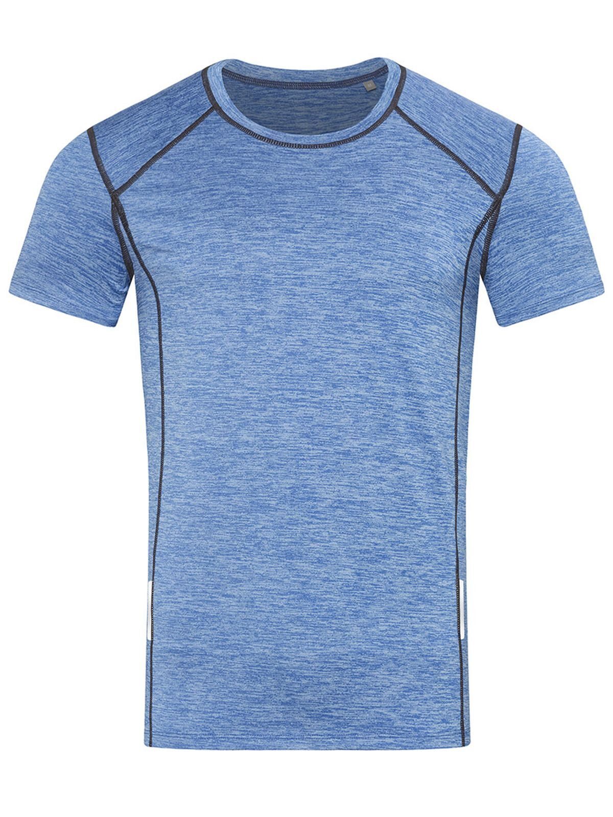 Camiseta deportiva reciclada Reflect para hombre - BLH - Brezo azul