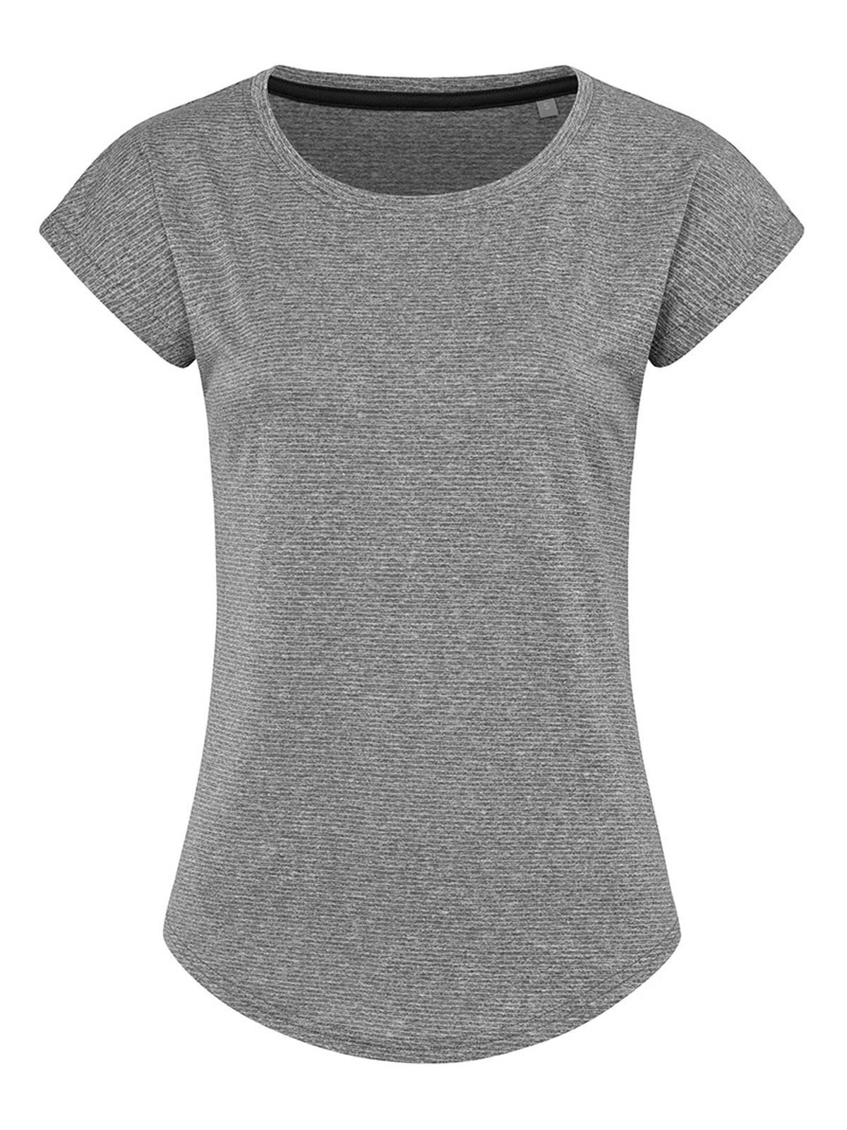 Camiseta deportiva reciclada Move para mujer - GYH - Brezo gris