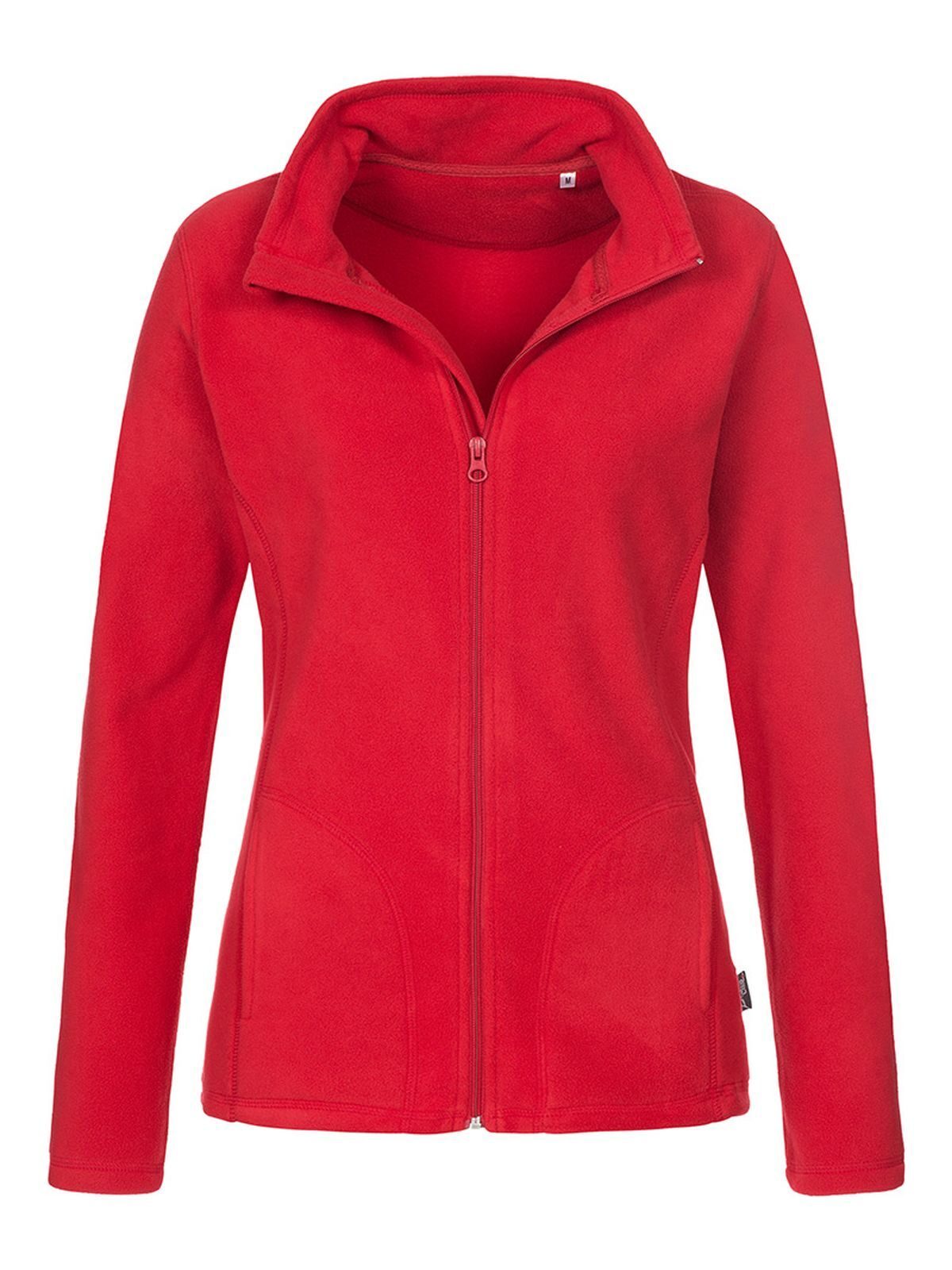 Chaqueta polar clásica para mujer - 402 - Rojo Escarlata