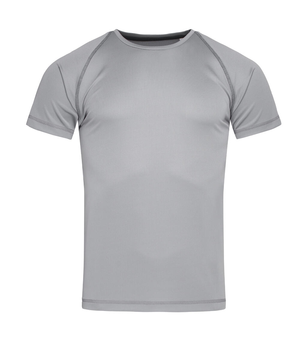 Camiseta de manga raglán para hombre Active 140 Team - Gris plateado S