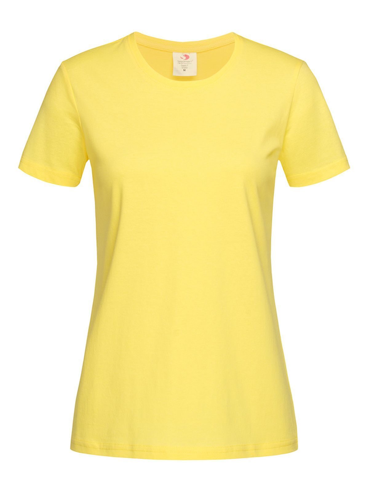 Camiseta clásica para mujer - AMARILLO - Amarillo