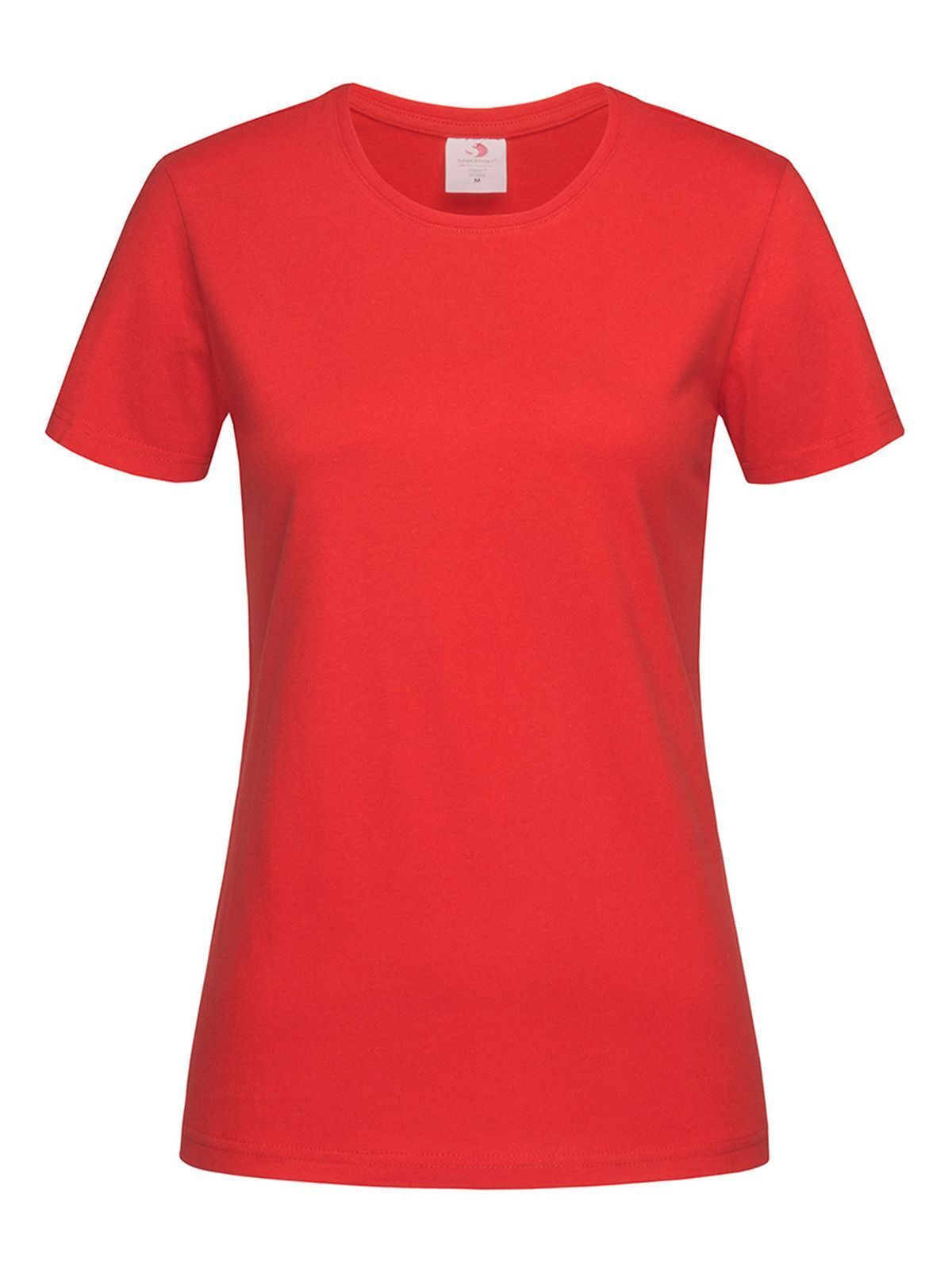 Camiseta clásica para mujer - SRE - Rojo Escarlata