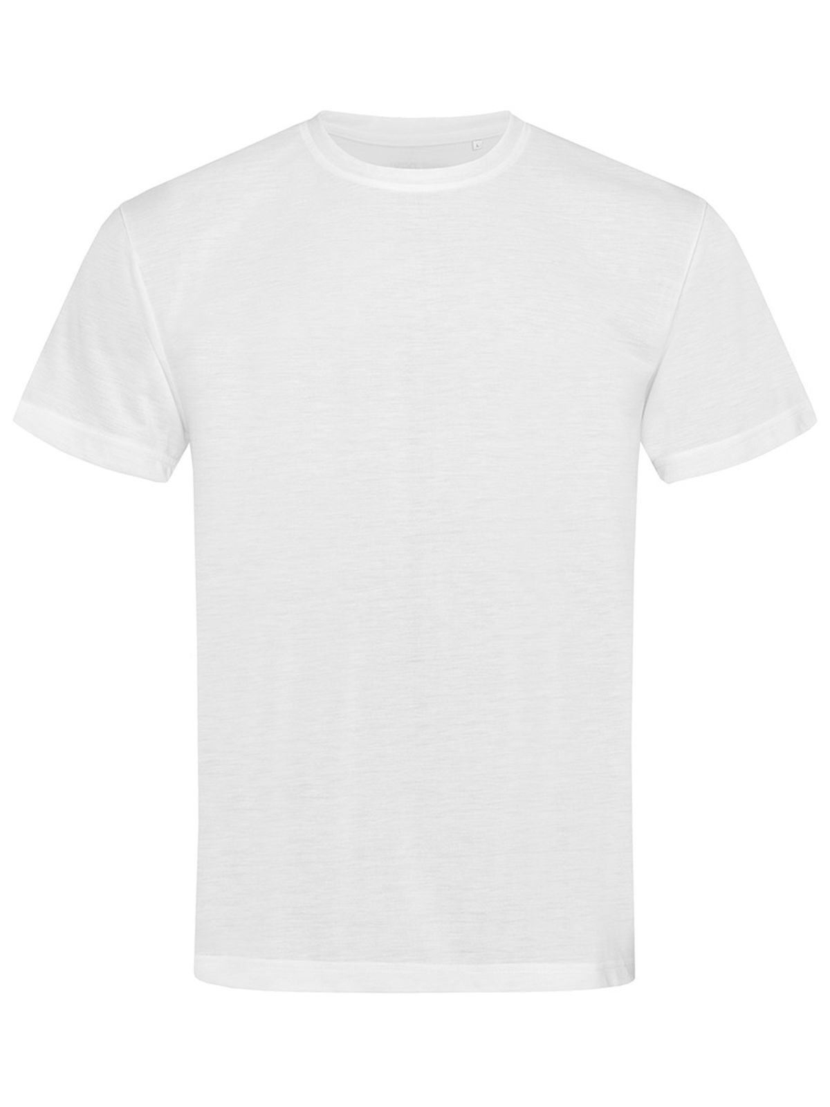 Camiseta de tacto algodón - WHI - Blanco LC