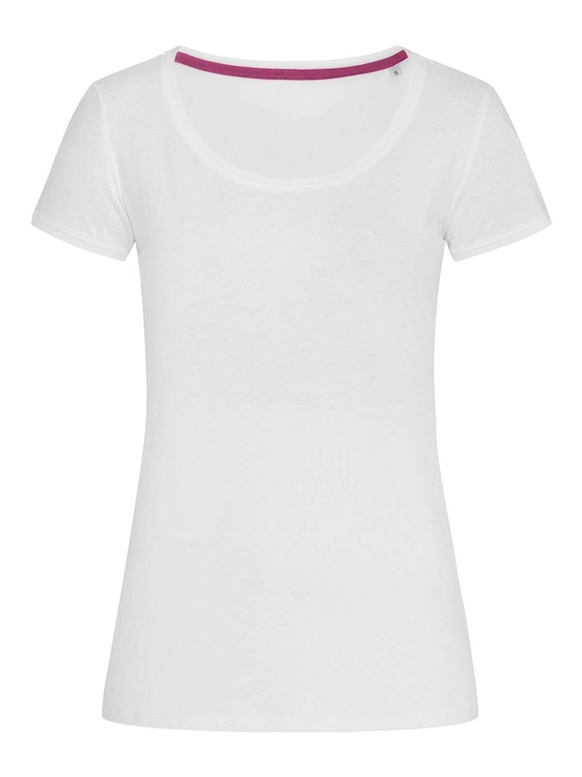 Cuello redondo Megan para mujer - WHI - Blanco LC