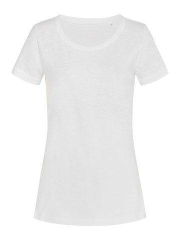 Sharon Slub Estrellas Mujeres - WHI - Blanco LC