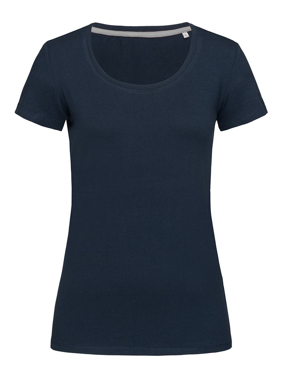 Camiseta elástica para mujer - MAB - Azul Marino