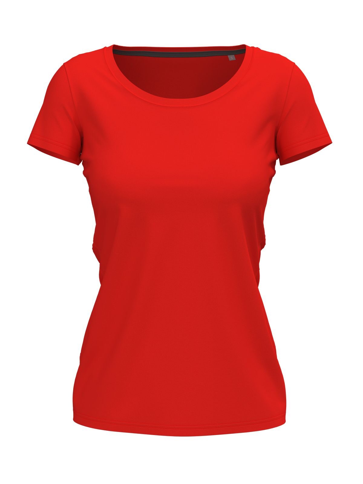 Camiseta elástica para mujer - SRE - Rojo Escarlata