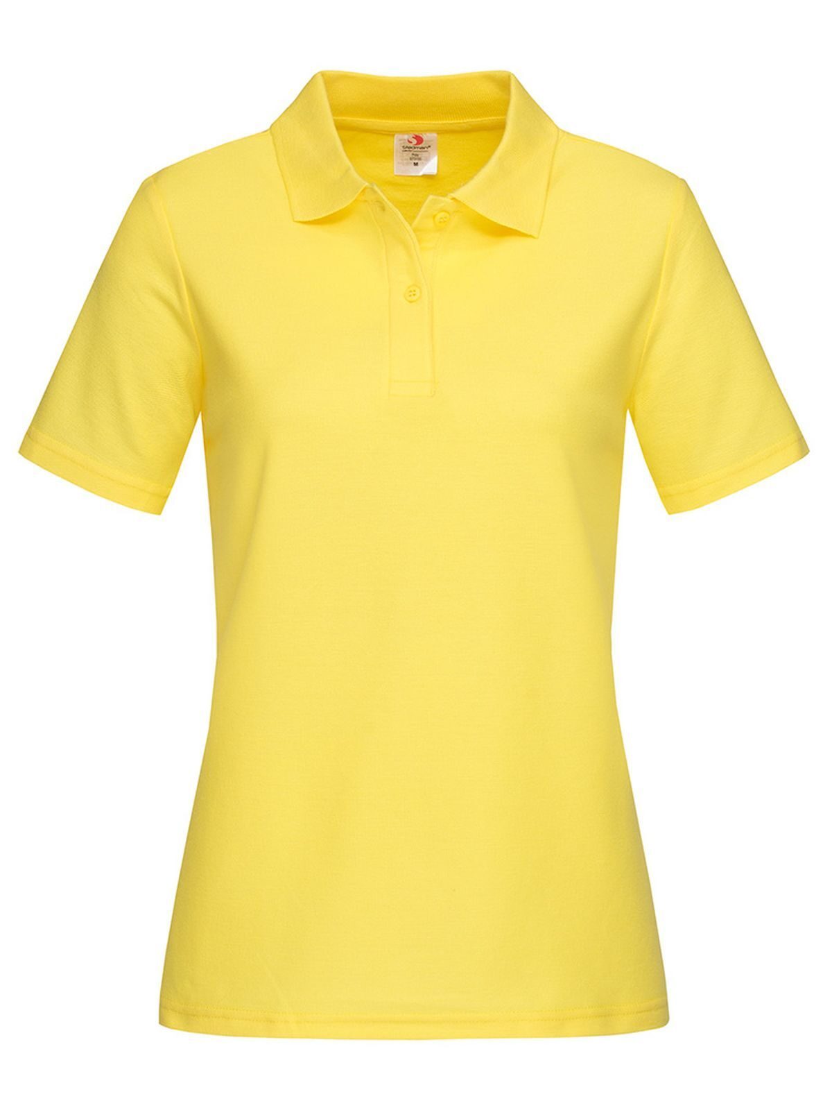 Polo clásico para mujer - Amarillo