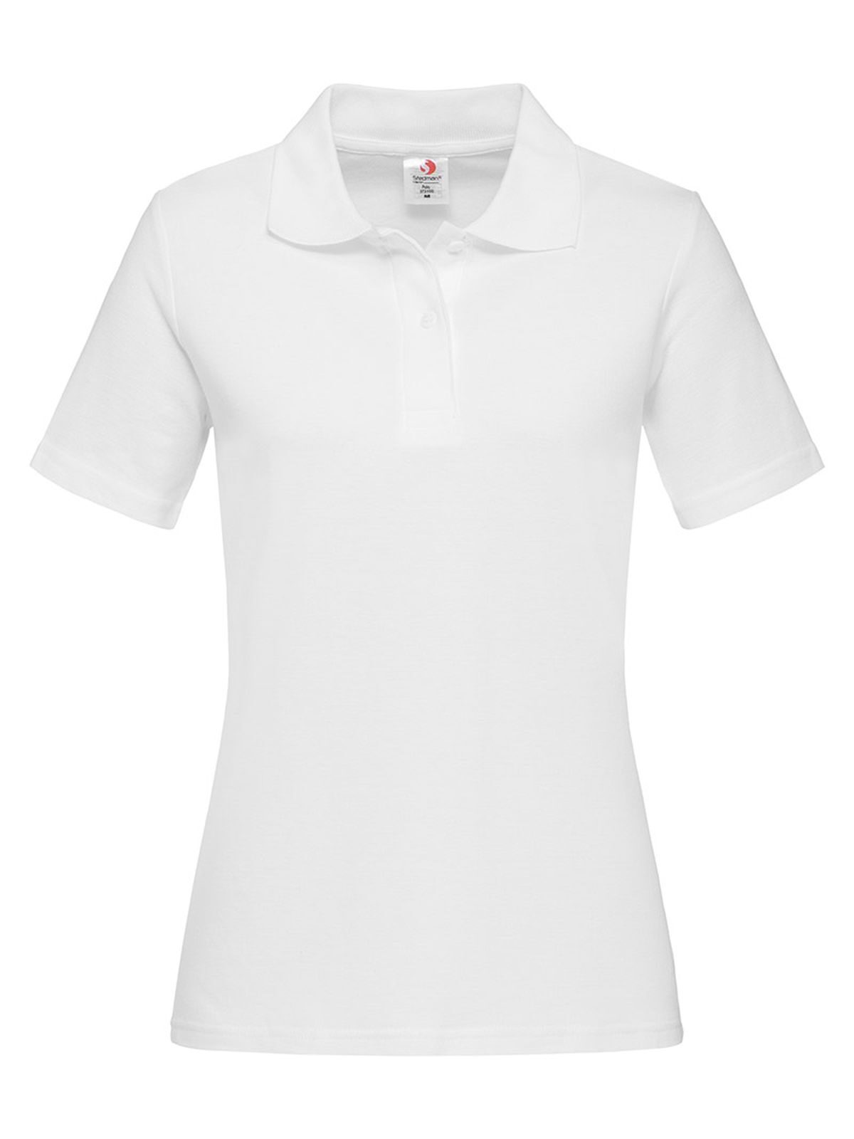 Polo clásico para mujer - WHI - Blanco LC