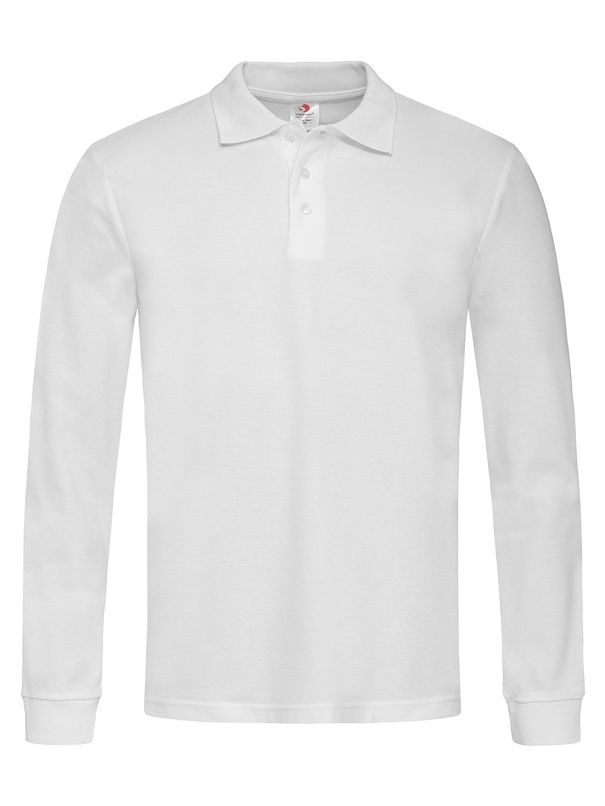 Polo clásico de manga larga - WHI - Blanco LC