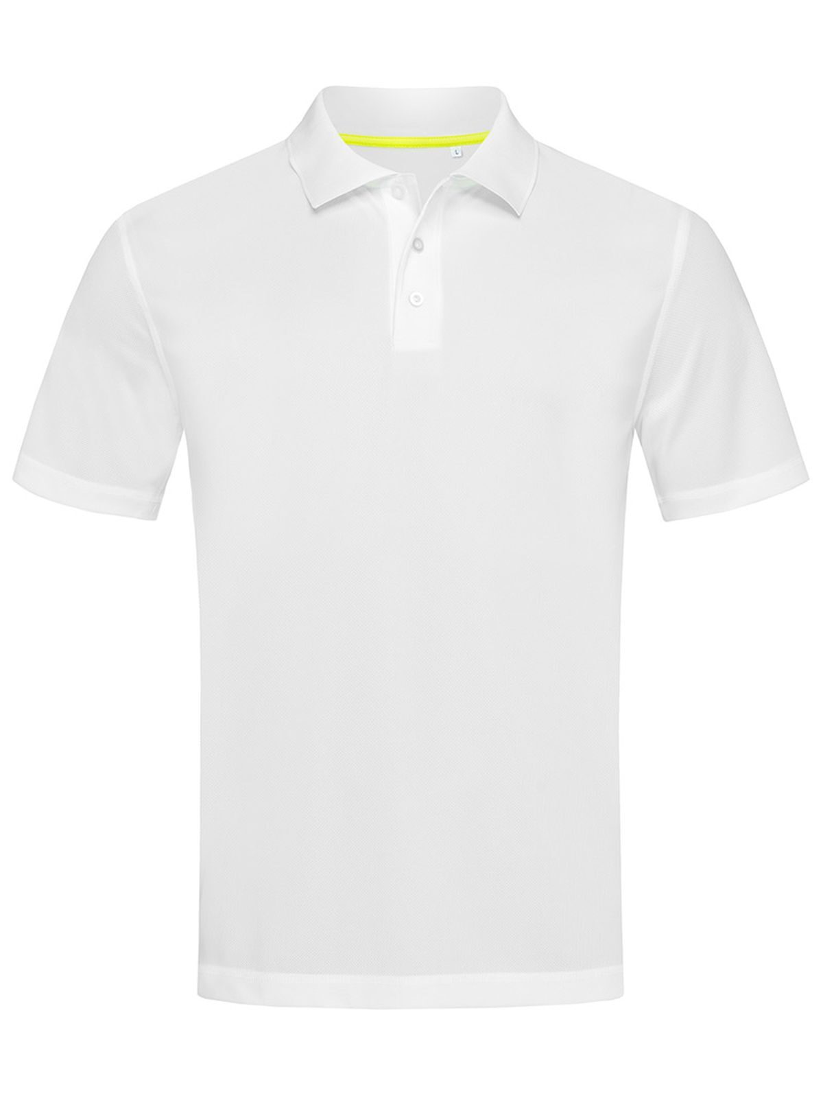 Polo de malla - WHI - LC blanco
